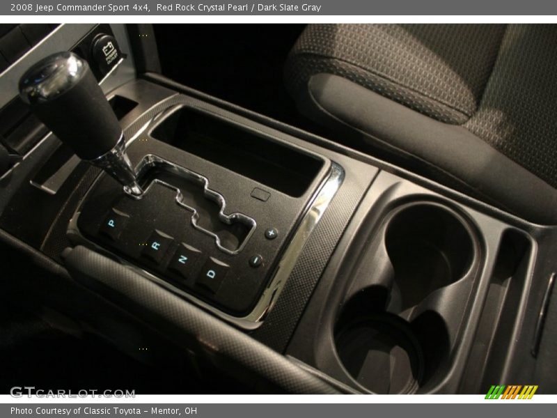  2008 Commander Sport 4x4 5 Speed Automatic Shifter