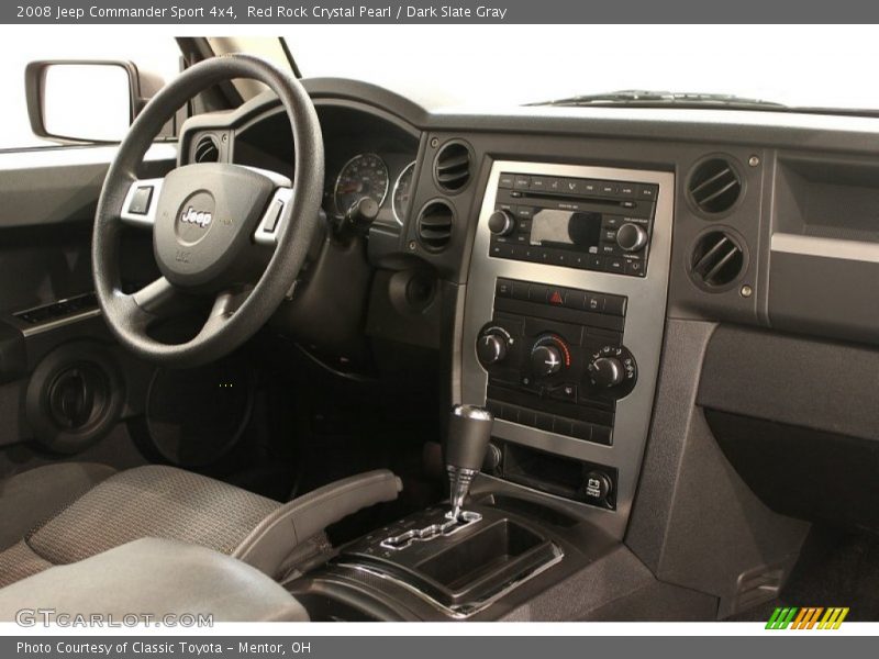 Dashboard of 2008 Commander Sport 4x4