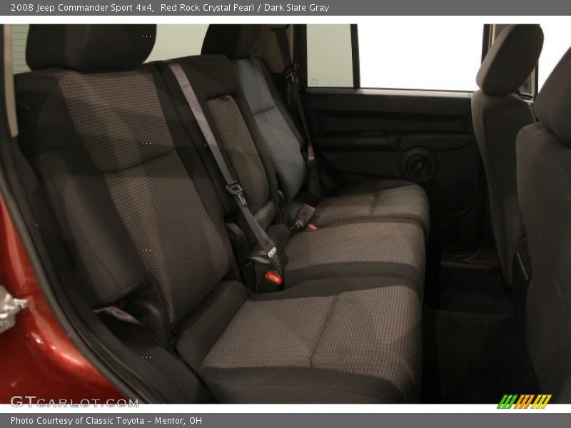 Red Rock Crystal Pearl / Dark Slate Gray 2008 Jeep Commander Sport 4x4