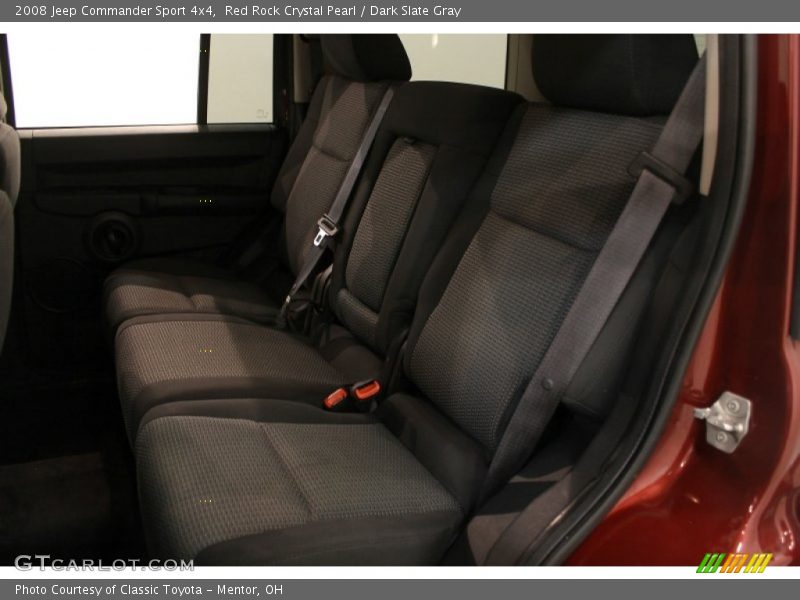 Red Rock Crystal Pearl / Dark Slate Gray 2008 Jeep Commander Sport 4x4