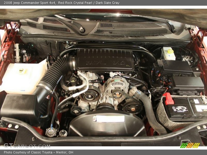  2008 Commander Sport 4x4 Engine - 3.7 Liter SOHC 12 Valve V6
