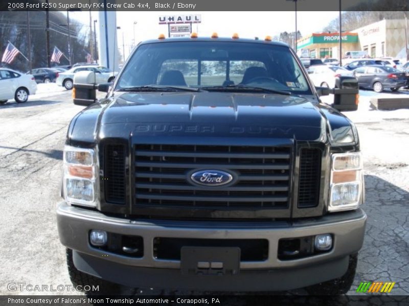 Black / Ebony 2008 Ford F250 Super Duty FX4 Crew Cab 4x4