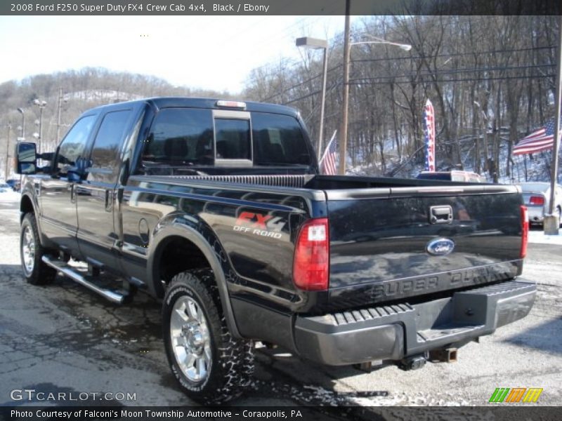 Black / Ebony 2008 Ford F250 Super Duty FX4 Crew Cab 4x4