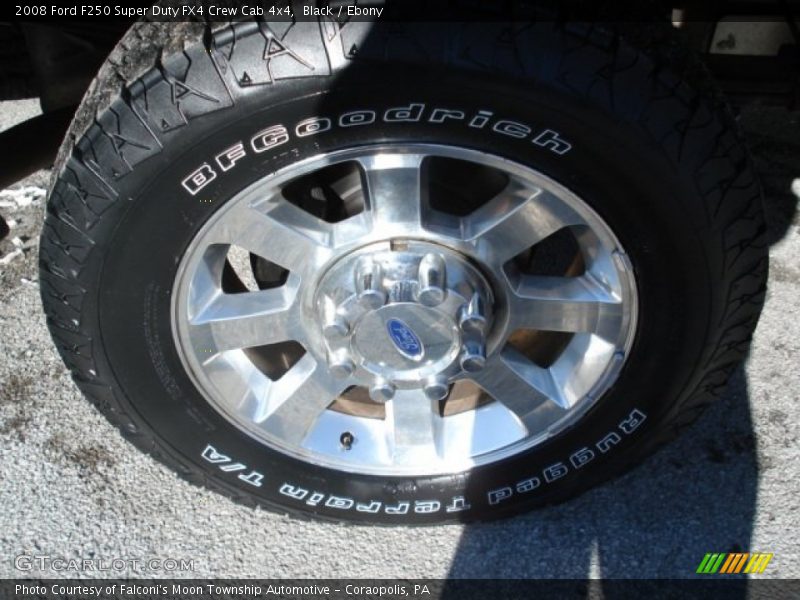 Black / Ebony 2008 Ford F250 Super Duty FX4 Crew Cab 4x4