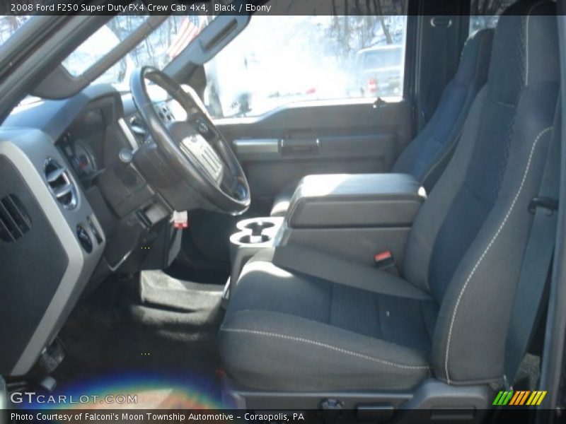 Black / Ebony 2008 Ford F250 Super Duty FX4 Crew Cab 4x4