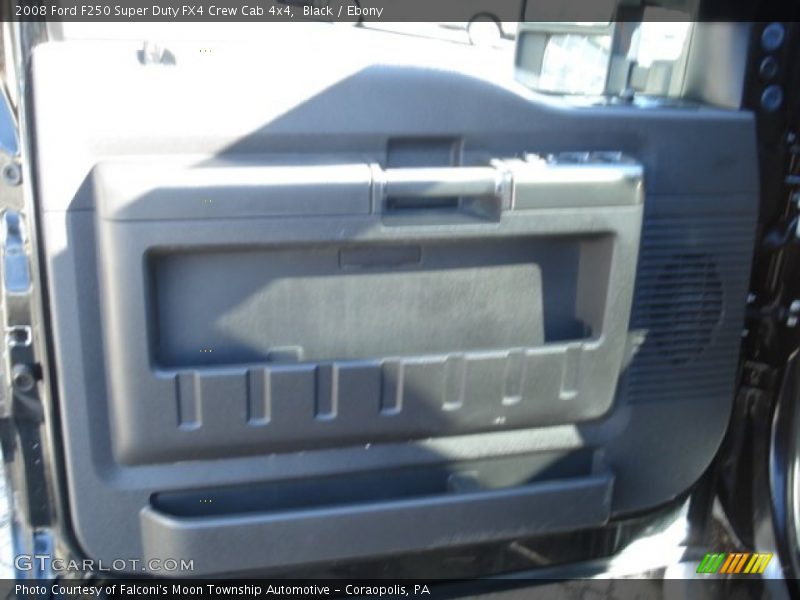 Black / Ebony 2008 Ford F250 Super Duty FX4 Crew Cab 4x4