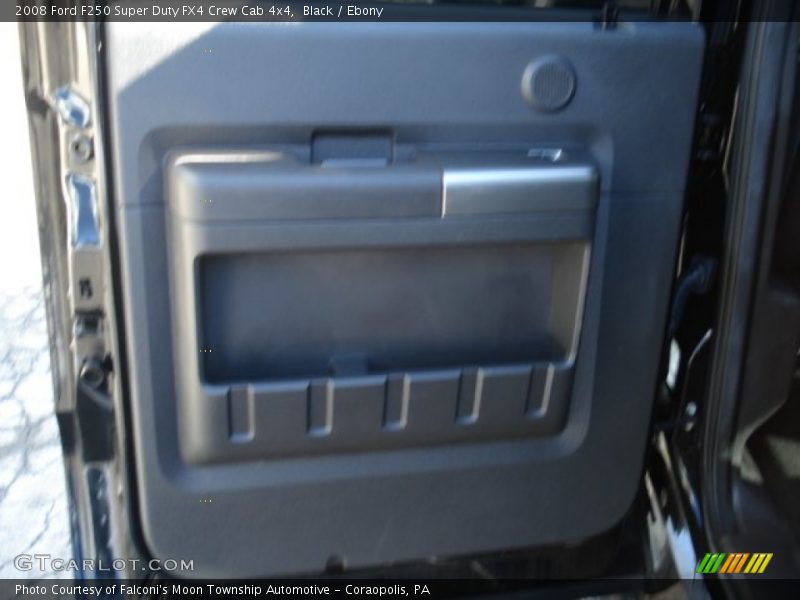 Black / Ebony 2008 Ford F250 Super Duty FX4 Crew Cab 4x4