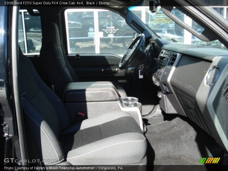 Black / Ebony 2008 Ford F250 Super Duty FX4 Crew Cab 4x4