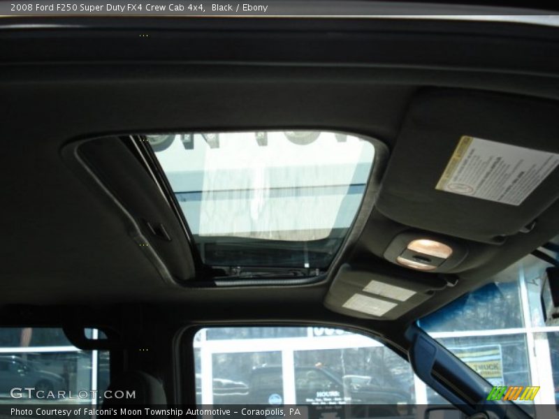 Black / Ebony 2008 Ford F250 Super Duty FX4 Crew Cab 4x4