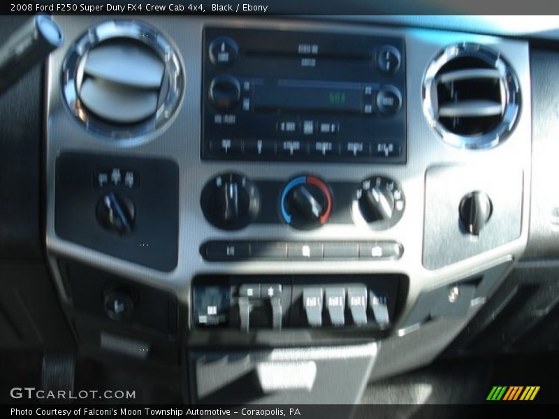Black / Ebony 2008 Ford F250 Super Duty FX4 Crew Cab 4x4
