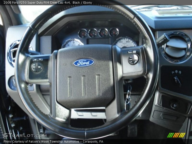 Black / Ebony 2008 Ford F250 Super Duty FX4 Crew Cab 4x4