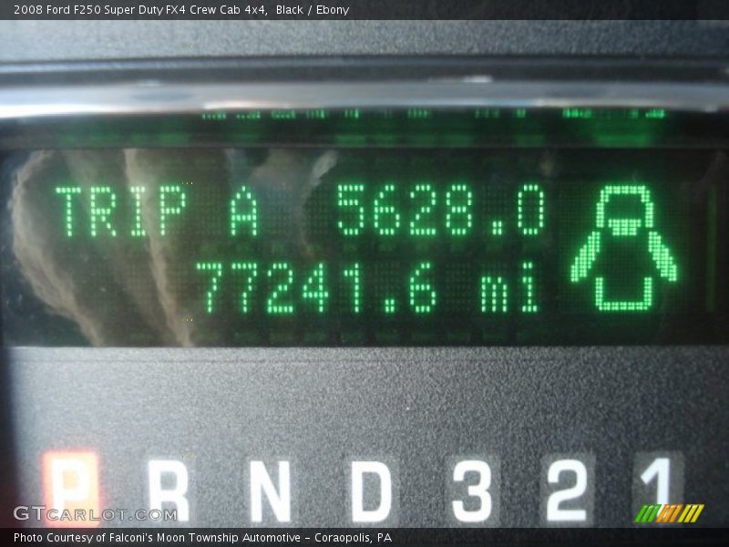 Black / Ebony 2008 Ford F250 Super Duty FX4 Crew Cab 4x4