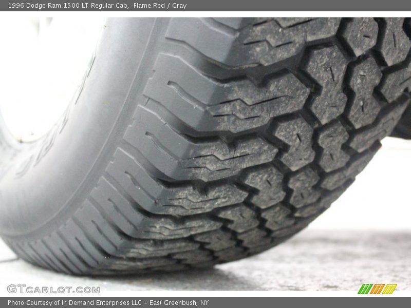 Flame Red / Gray 1996 Dodge Ram 1500 LT Regular Cab