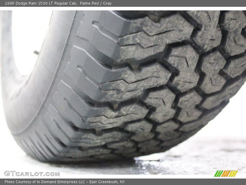 Flame Red / Gray 1996 Dodge Ram 1500 LT Regular Cab