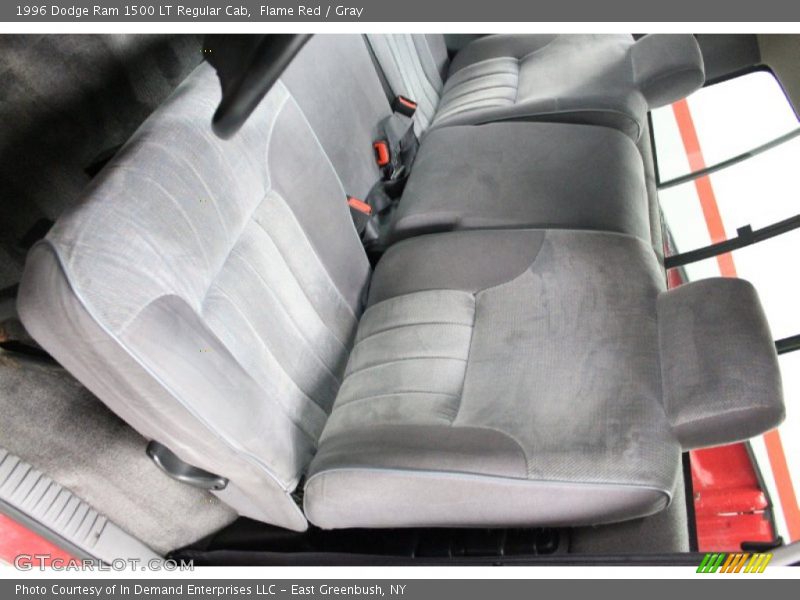 Flame Red / Gray 1996 Dodge Ram 1500 LT Regular Cab