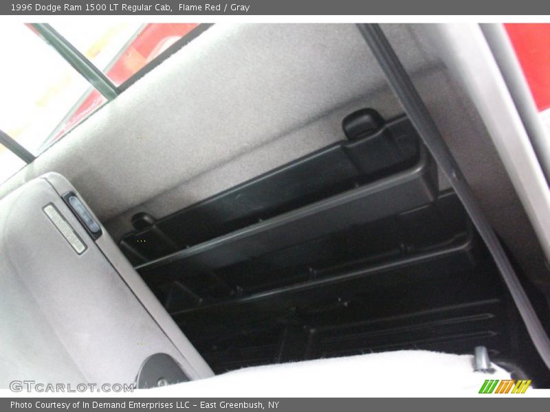 Flame Red / Gray 1996 Dodge Ram 1500 LT Regular Cab