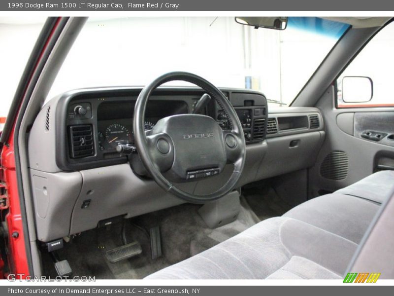  1996 Ram 1500 LT Regular Cab Gray Interior