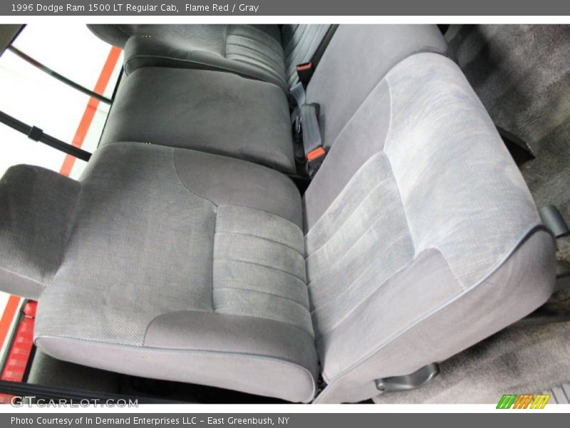 Flame Red / Gray 1996 Dodge Ram 1500 LT Regular Cab