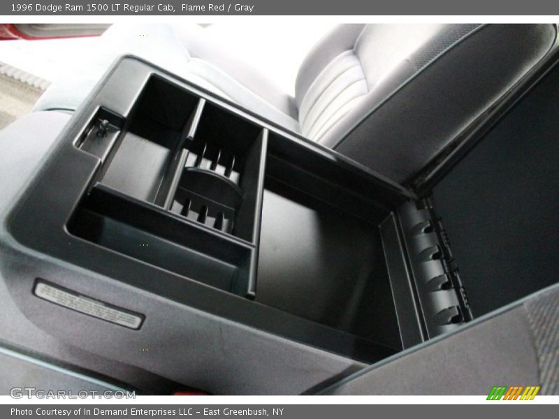 Flame Red / Gray 1996 Dodge Ram 1500 LT Regular Cab