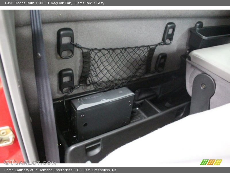 Flame Red / Gray 1996 Dodge Ram 1500 LT Regular Cab