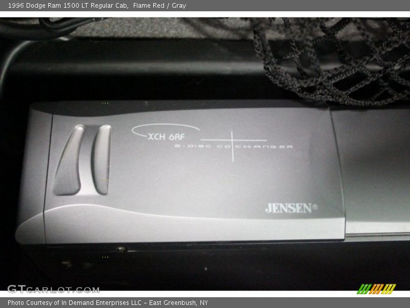 Flame Red / Gray 1996 Dodge Ram 1500 LT Regular Cab