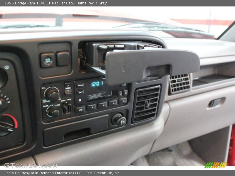 Flame Red / Gray 1996 Dodge Ram 1500 LT Regular Cab