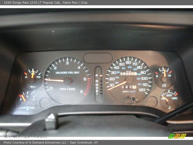 Controls of 1996 Ram 1500 LT Regular Cab