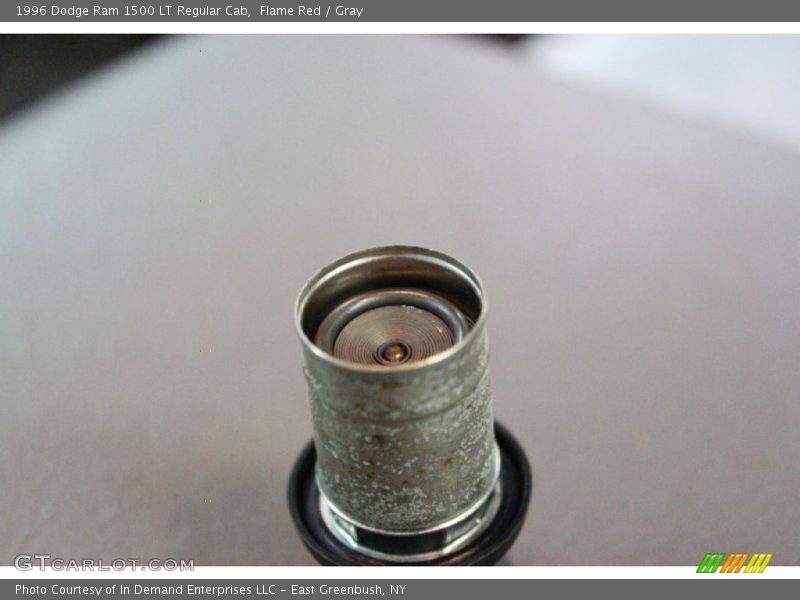 Flame Red / Gray 1996 Dodge Ram 1500 LT Regular Cab
