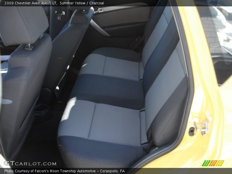 Summer Yellow / Charcoal 2009 Chevrolet Aveo Aveo5 LT