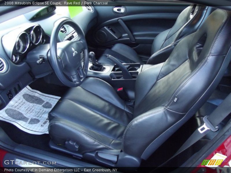  2008 Eclipse SE Coupe Dark Charcoal Interior