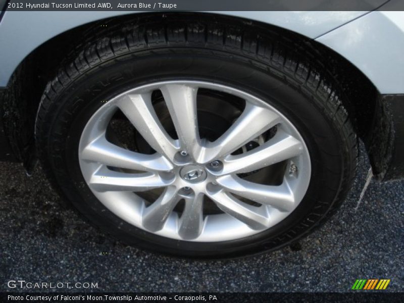  2012 Tucson Limited AWD Wheel