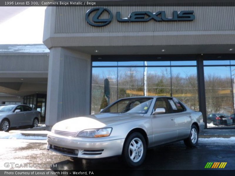 Cashmere Beige Metallic / Beige 1996 Lexus ES 300
