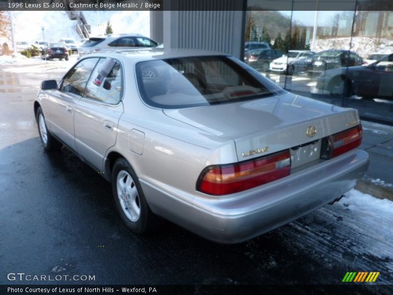 Cashmere Beige Metallic / Beige 1996 Lexus ES 300