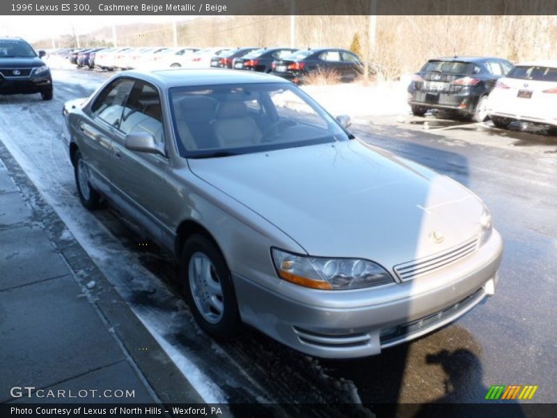 Cashmere Beige Metallic / Beige 1996 Lexus ES 300