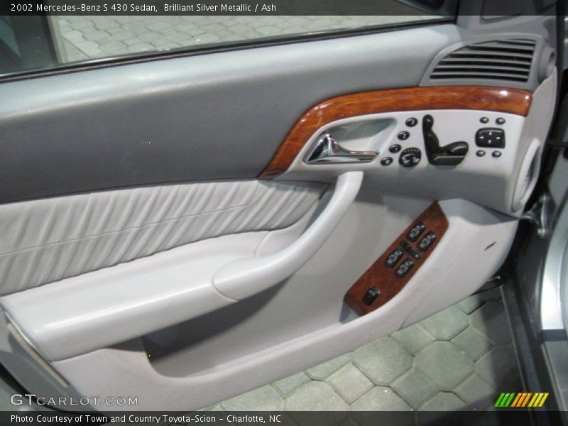 Brilliant Silver Metallic / Ash 2002 Mercedes-Benz S 430 Sedan
