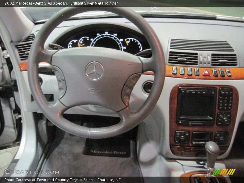 Brilliant Silver Metallic / Ash 2002 Mercedes-Benz S 430 Sedan
