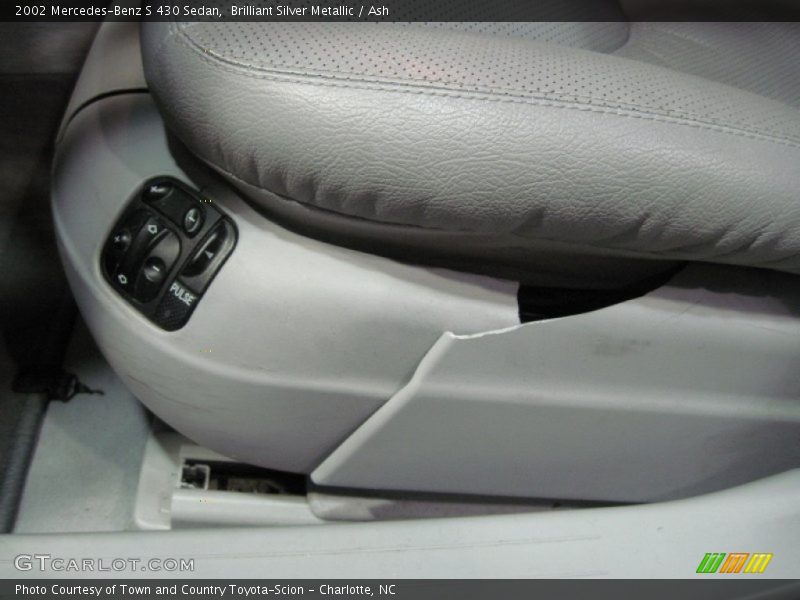 Brilliant Silver Metallic / Ash 2002 Mercedes-Benz S 430 Sedan