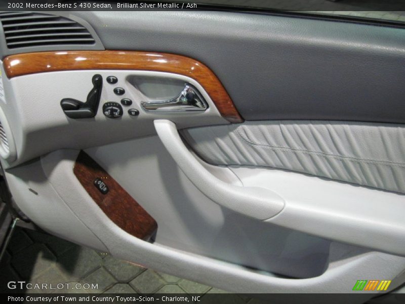 Brilliant Silver Metallic / Ash 2002 Mercedes-Benz S 430 Sedan