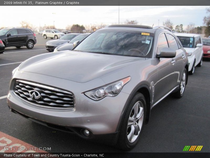 Platinum Graphite / Graphite 2009 Infiniti FX 35