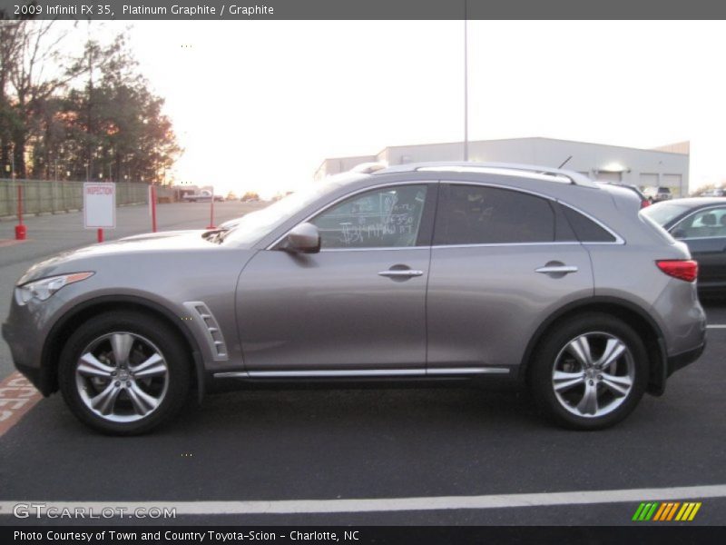 Platinum Graphite / Graphite 2009 Infiniti FX 35