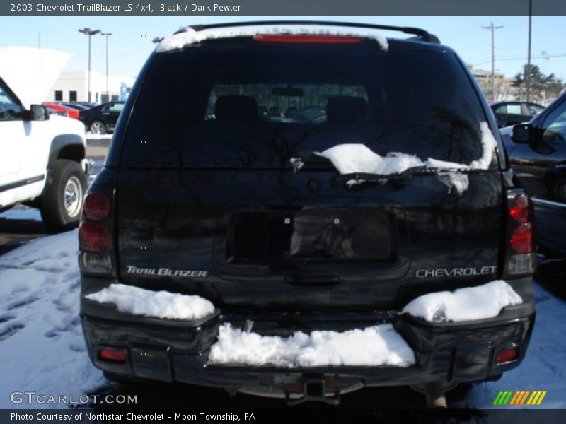 Black / Dark Pewter 2003 Chevrolet TrailBlazer LS 4x4