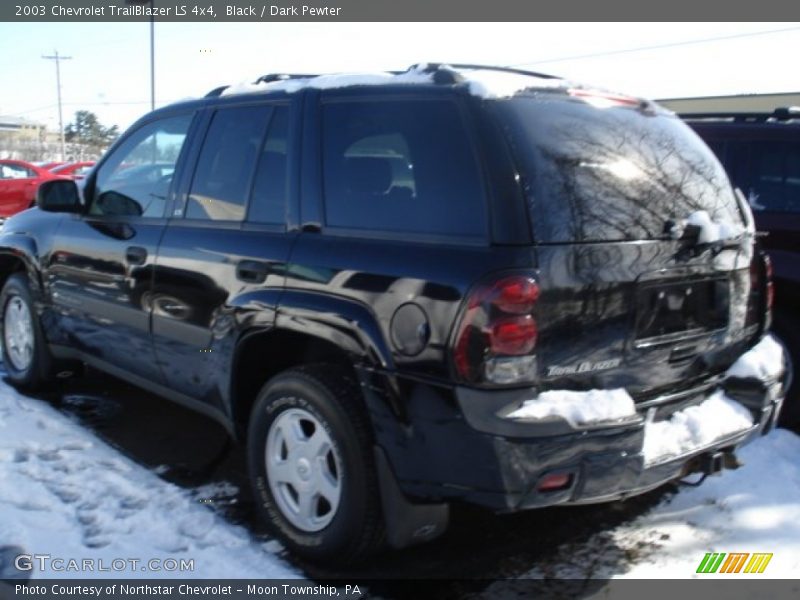 Black / Dark Pewter 2003 Chevrolet TrailBlazer LS 4x4