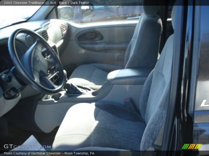 Black / Dark Pewter 2003 Chevrolet TrailBlazer LS 4x4