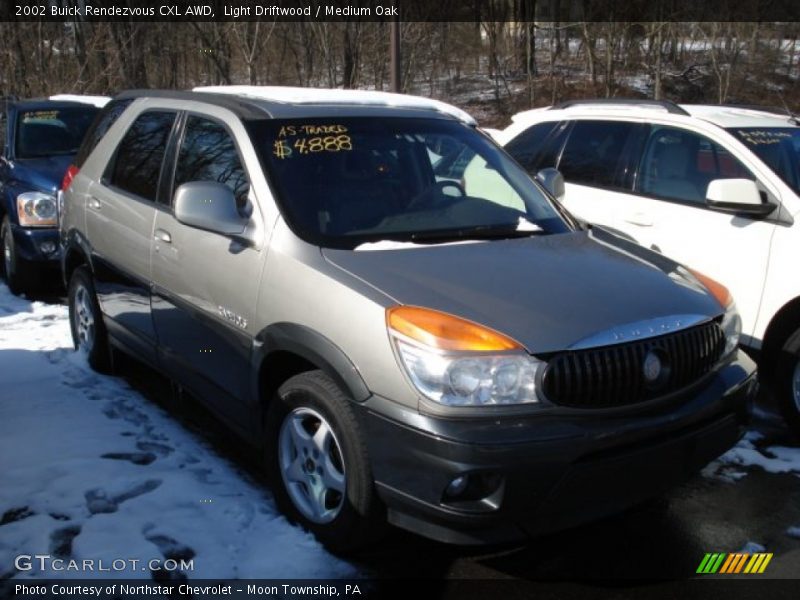 Light Driftwood / Medium Oak 2002 Buick Rendezvous CXL AWD