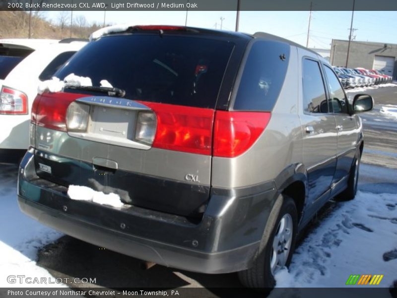 Light Driftwood / Medium Oak 2002 Buick Rendezvous CXL AWD