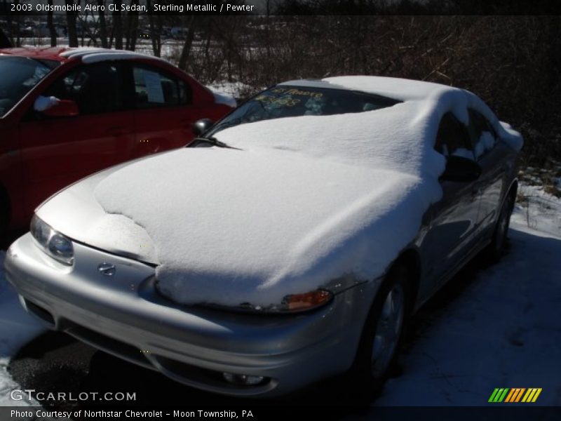 Sterling Metallic / Pewter 2003 Oldsmobile Alero GL Sedan