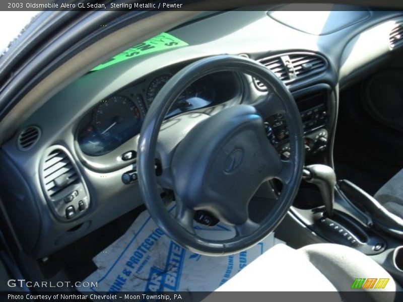 Sterling Metallic / Pewter 2003 Oldsmobile Alero GL Sedan