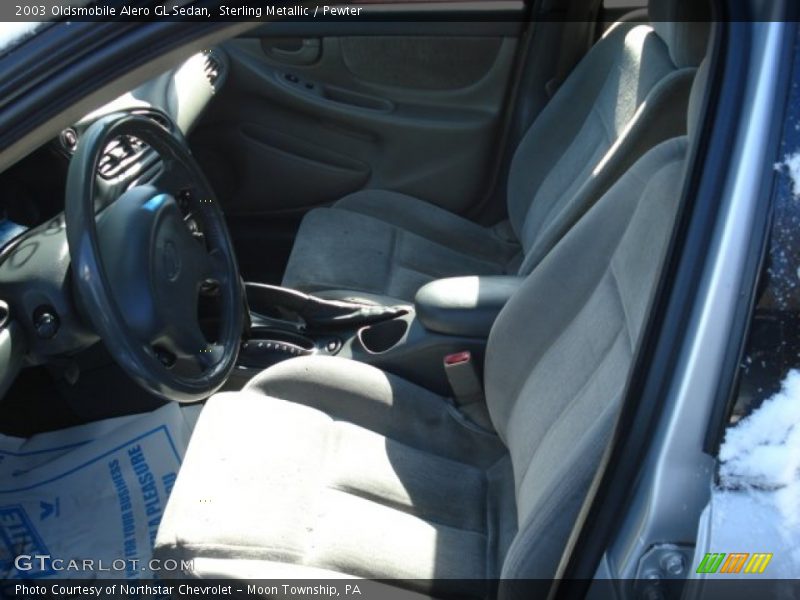 Sterling Metallic / Pewter 2003 Oldsmobile Alero GL Sedan
