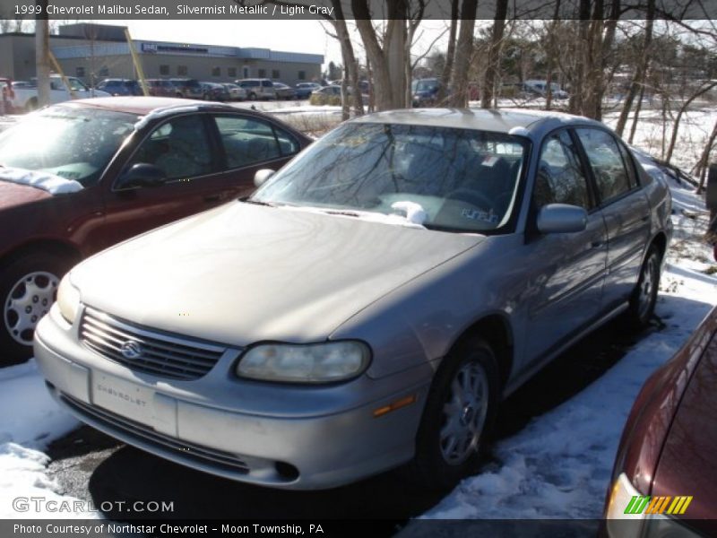 Silvermist Metallic / Light Gray 1999 Chevrolet Malibu Sedan