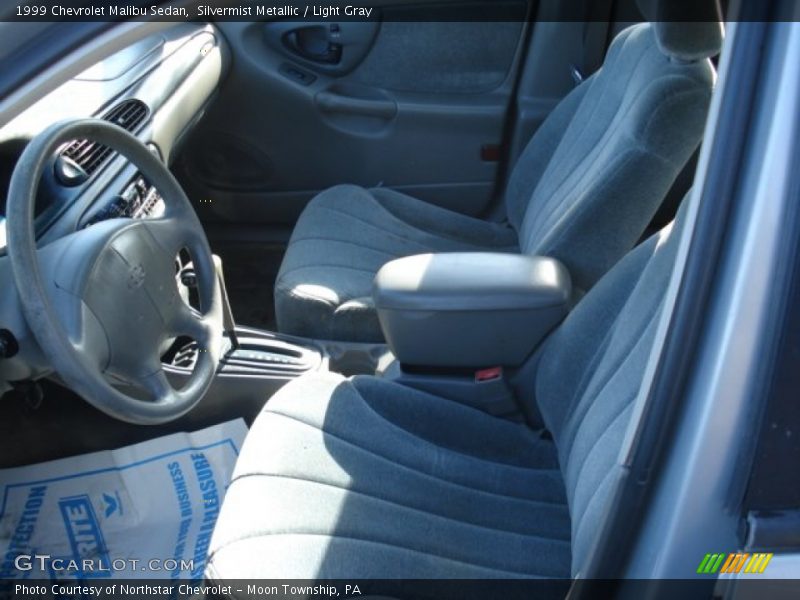 Silvermist Metallic / Light Gray 1999 Chevrolet Malibu Sedan